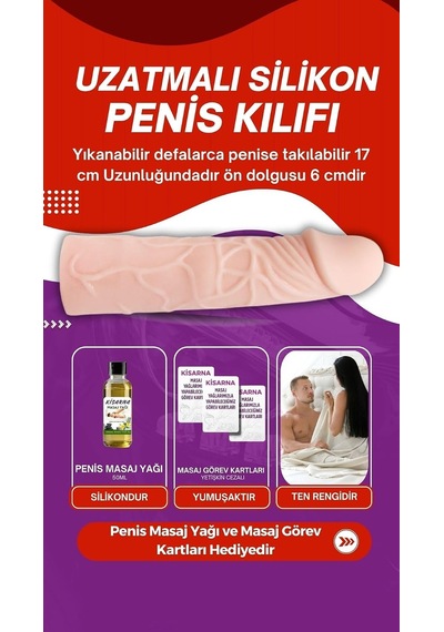 Uzatmalı Prezervatif 6 Cm Dolgusu Gül Kokulu Yağlı