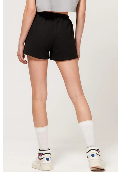 Stba Soon To Be Announced Essentials Women's Short Kadın Pamuk Şort Siyah