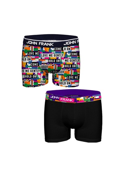 John Frank Ikili Hype Glitch Erkek Boxer Jf2Bhype03-Glitch-7553 001