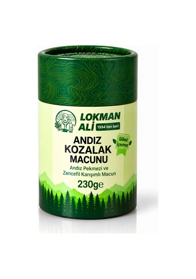 Andız Kozalak Macunu 230 Gr Andız Pekmezi Ve Zencefil Karışımlı Bitkisel Macun, Glikoz İçermez - 939739020