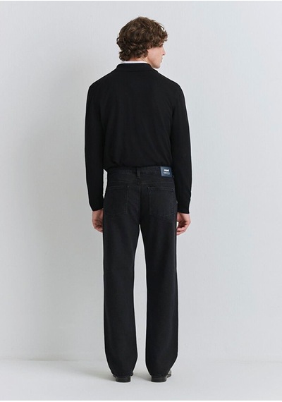 Mavi Marlon Classic Denim Yıkamalı Siyah Antrasit Erkek Kot Pantolon M0019166-90642
