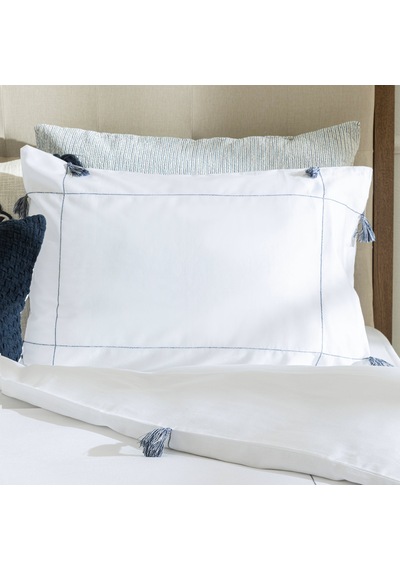 Lunha Bambu Extra King Size Nevresim Seti 260x220 Cm Beyaz