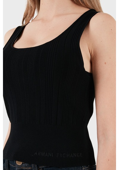 Armani Exchange Bayan Top Xw001303 Af10352 Uc001 Siyah Siyah