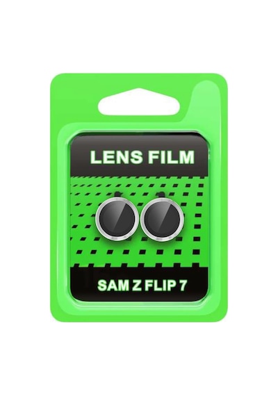 Samsung Galaxy Z Flip 7 Raze Metal Kamera Lens - Gümüş Belirtilmemiş