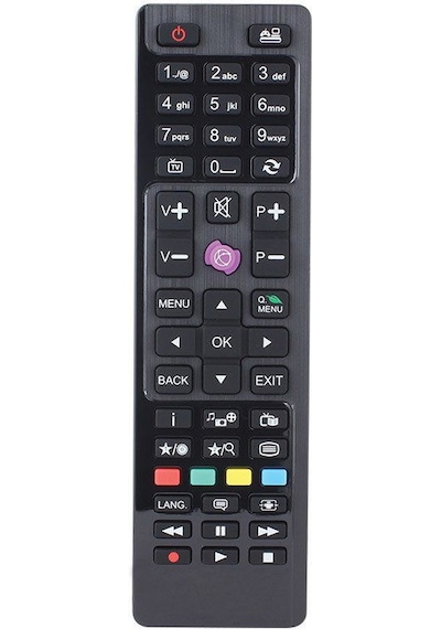 Regal Uyumlu 40R6020F Uydu Alıcılı Led Televizyon Kumandası