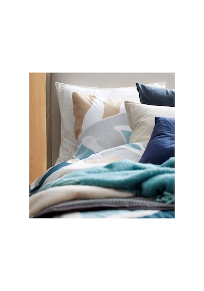 Ikea Klıppoxel Polar Koltuk Örtüsü Tek Kişilik 130 X 170 Cm Turkuaz