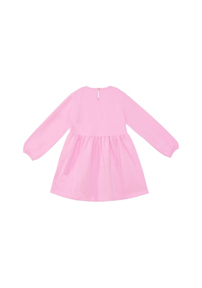 Denokids Simli Unicorn Kız Çocuk Pembe Elbise Çok Renkli