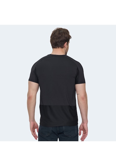 Slazenger VISHAL KTN Erkek  Siyah Tişört