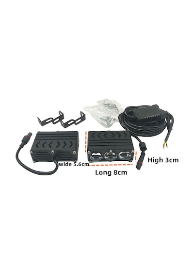 Offroad Sis Lambası 7.2 X 5.6 X 3cm 2 Led Beyaz 45w Sarı 45w 12-80v / Lass397