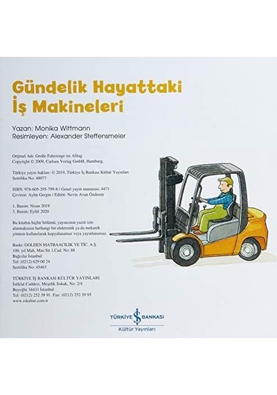 Gündelik Hayattaki İş Makineleri - Dünyayı Öğreniyorum