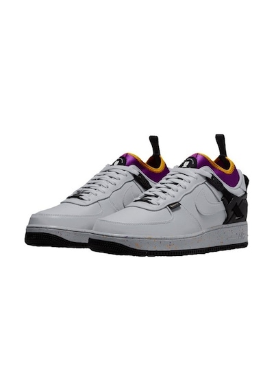 Nike Air Force 1 '07 Low Siyah Unisex Günlük Ayakkabı Gore-tex Dq7558-001 Gri