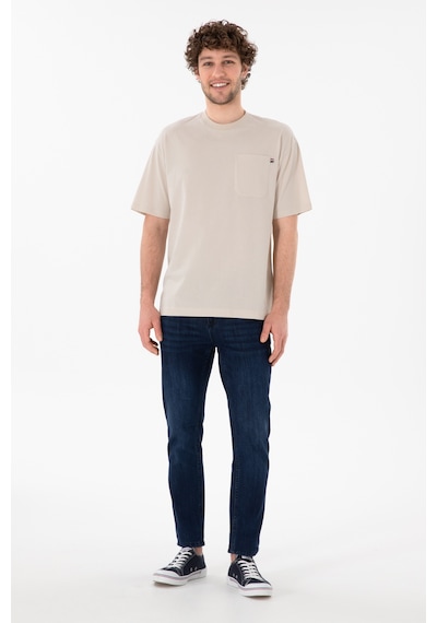 U.S. Polo Assn.  Erkek Comfort Fit Bisiklet Yaka Taş Tişört 50305990-VR049