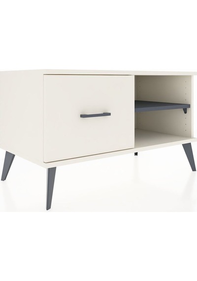 Hyperion Şifonyer Tek Raflı Tek Çekmeceli 88x44x48 Aytaşı-antrasit/aytaşı Antrasit/aytaşı Hyperion Şifonyer Tek Raflı Tek Çekmeceli 88x44x48 Aytaşı-antrasit/aytaşı Antrasit/aytaşı