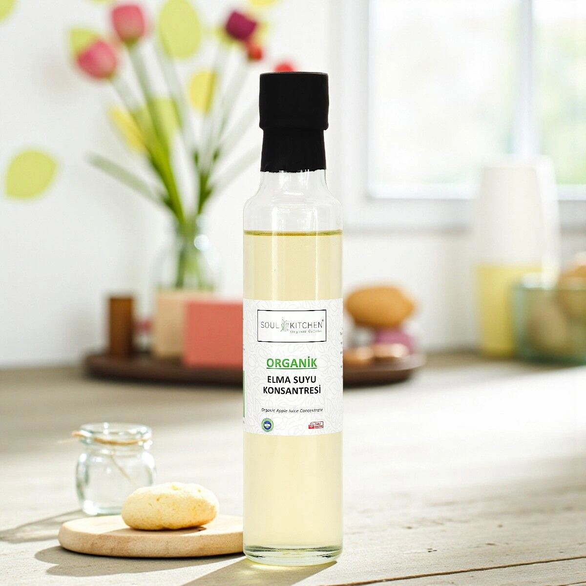 Soul Kitchen Organik Elma Suyu Konsantresi Tatlandırıcı 300 G