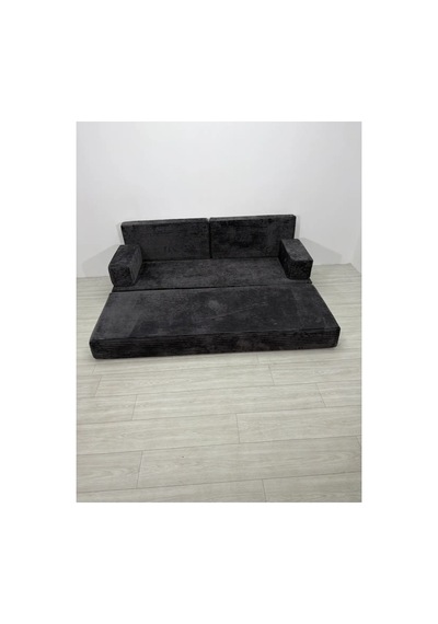 Premium Fitilli Kadife Kumaş, Konforlu Yer Kanepesi ,modüler Koltuk Takımı - Antrasit Premium Fitilli Kadife Kumaş, Konforlu Yer Kanepesi ,modüler Koltuk Takımı - Antrasit