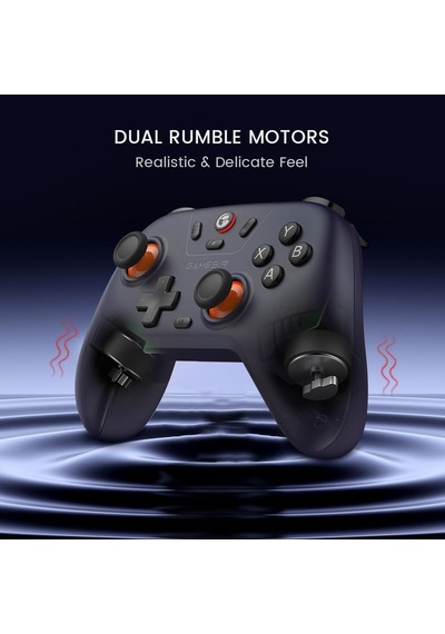 Nova Lite Çoklu Platform Kablosuz Oyun Kumandası, Pc, Steam, Switch, İos Ve Android Uyumlu Hall Effect 20hz Turbo Space Purple Diğer