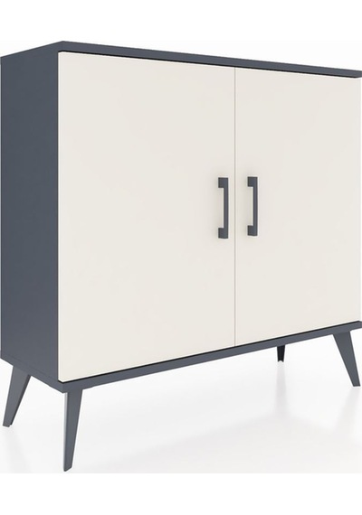 Arges Şifonyer 2 Raflı 2 Kapaklı 88x30x80 Antrasit-aytaşı/çam Aytaşı/çam Arges Şifonyer 2 Raflı 2 Kapaklı 88x30x80 Antrasit-aytaşı/çam Aytaşı/çam