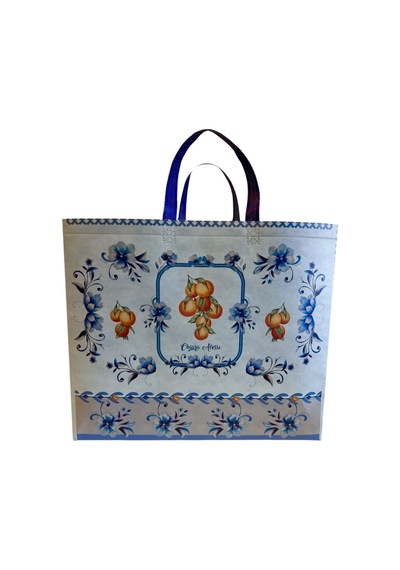 Mavi Alışveriş Çantası 22 Cm