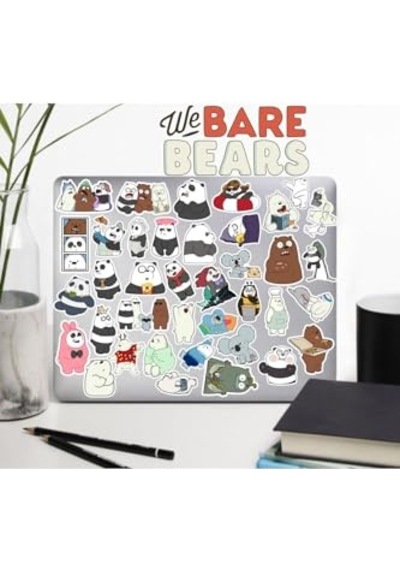 Bears Kafadar Ayılar Seri 3 Telefon Laptop Notebook Tablet Defter Matara Etiket 1