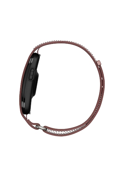 Caseonn Garmin Cırqa Akıllı Bileklik Kordon Elite Kumaş Kayış Mauve