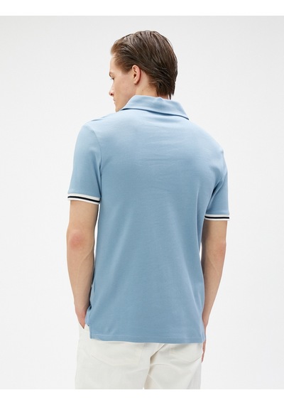 Koton Basic Polo Tişört Düğmeli Dar Kesim Kısa Kollu Pamuklu Mavi 3Sam10080Mk 3Sam10080Mk655 Koton Basic Polo Tişört Düğmeli Dar Kesim Kısa Kollu Pamuklu Mavi 3Sam10080Mk 3Sam10080Mk655