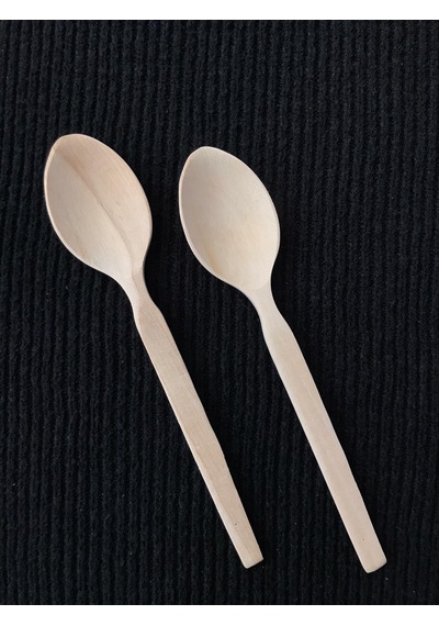 Ahşap Kaşık 27 Cm Tahta Kaşık 2 Adet