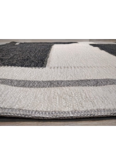 Eko Halı Noakilim Nk08 Gri Antrasit Çift Taraflı Kilim 115X180 Cm