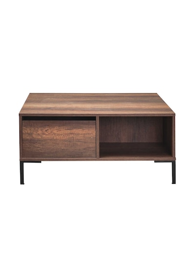 Kare Orta Sehpa - Koyu Ceviz Oslo Ceviz 90x42x90 Cm Gxyxd