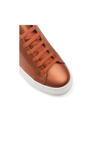 Deery Hakiki Deri Bakır Rengi Sneaker Kadın Ayakkabı - Z1681Zbkrc01 Bakır