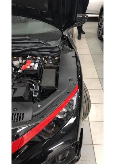 Honda Cıvıc Fc5 Çamurluk Üst Koruma Kapağı 2016-2021 Civic Logolu