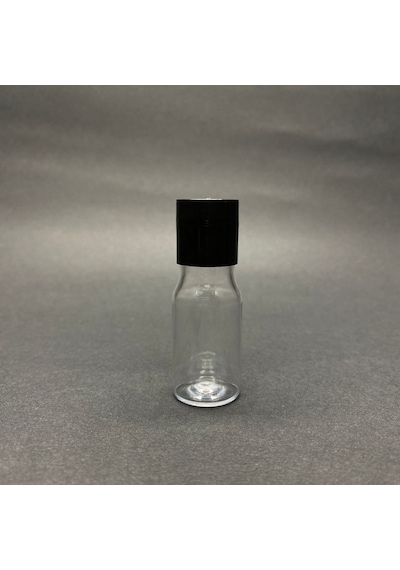 10 Cc Pet Şişe - Siyah Sızdırmaz Kapaklı - 10 Ml Plastik Buklet