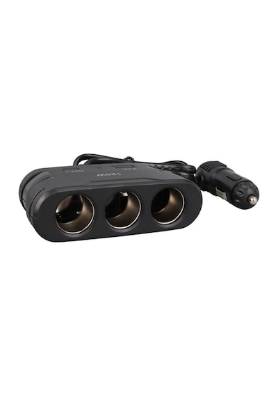 Olesson 2013 12-24v Type-c + Usb Girişli 120w 80 Cm Kablolu 3'lü Araç Çakmak Çoklayıcı