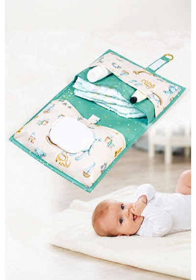 Baby Alt Bakım Çantası Erkek & Organizer & Hurç & 24x40 Cm Çok Renkli - 930624828 Çok Renkli
