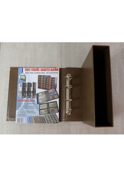 Kasetli Albüm Kağıt Para Madeni Para Fdc Kartpostal İçin-k N11.301