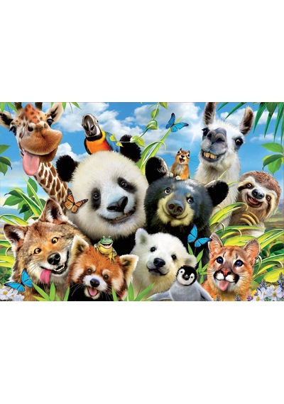 Educa 18117 Lama Drama Selfie 1000 Parça Puzzle