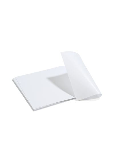 Yağlı Beyaz Servis Kağıdı 17x17 Cm 5,068gr-3000 Adet 3000 Adet Beyaz