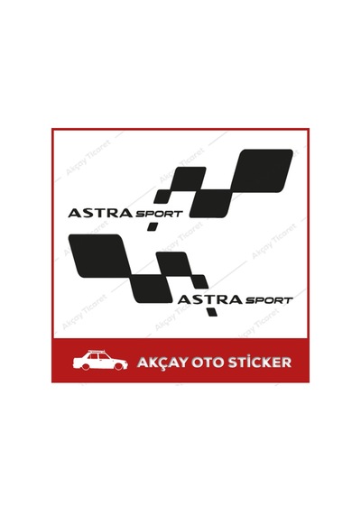 Opel Astra Sticker Astra Sticker Opel Araba Sticker