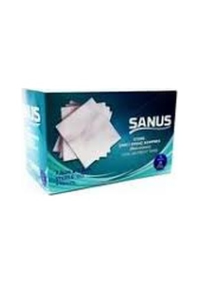 Sanus Steril Emici Spanç Kompres 7.5Cm*7.5Cm