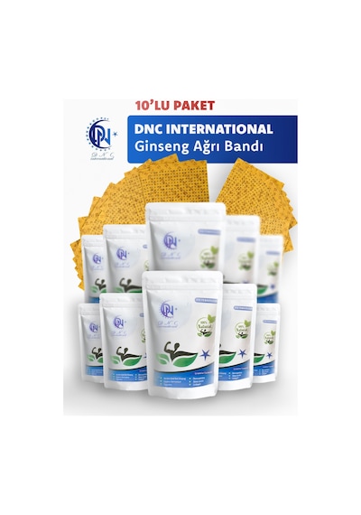 Hızlı Etkili Doğal Ginseng  Bandı Eklem Için Rahatlatıcı Uzun Süreli Etki 250 Bant