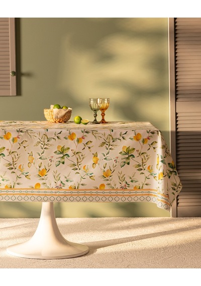 Madame Coco Debora Pvc Masa Örtüsü - 140x200 Cm Maor0000000021140 X 200 Cm-sarı