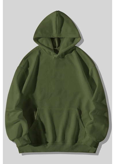 Harmandar Üç İplik Feel Good No Bad Days Baskılı Unisex Çimen Kanguru Cepli Kapüşonlu Sweatshirt Hoodie Çimen Harmandar Üç İplik Feel Good No Bad Days Baskılı Unisex Çimen Kanguru Cepli Kapüşonlu Sweatshirt Hoodie Çimen