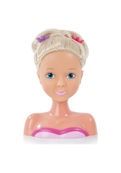 Prenses Bebek Saç Tasarım Büstü 19 Cm