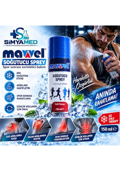 Soğutucu Sprey 150 Ml Spor Sonrası Serinletici Bakım Spreyi