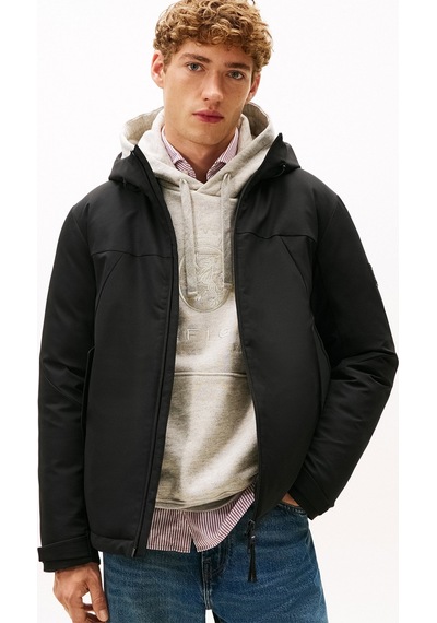 Tommy Hilfiger Erkek Şişme Mont Siyah