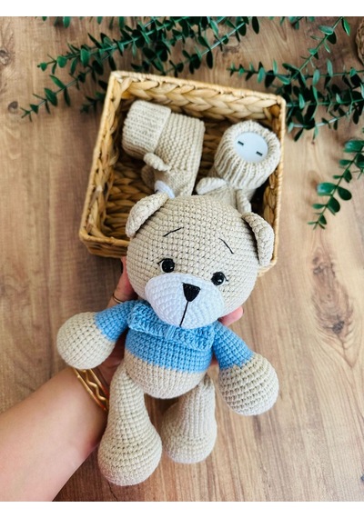Amigurumi Big Bear Ayicik 4'lü Set