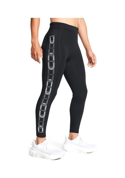 Under Armour Run Anywhere Kadın Siyah Koşu Tayt 1386342-001