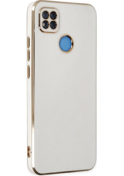 Uryport Xiaomi Redmi 9c Kılıf Volet Silikon - Beyaz Çok Renkli