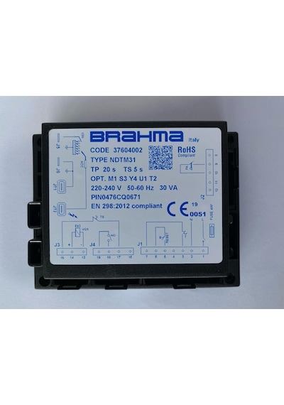 Brahma Ndtm31 Brülör Otomatiği 37604002 Tp20s Ts5s 220-240v 50-60