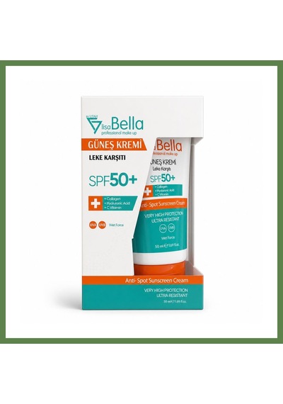 Bezos Lisa Bella Leke Karşıtı Güneş Kremi Spf 50+ 50 Ml Hb006