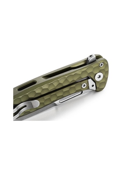 Lionsteel Emmet Em01a Gs Stone Washed Blade Magnacut Green Aluminium Hammertone Kamp Çakı Yeşil